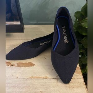Rothy’s The Point Ballet Flat- Navy Blue